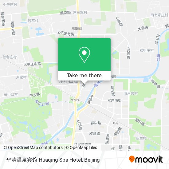 华清温泉宾馆 Huaqing Spa Hotel map