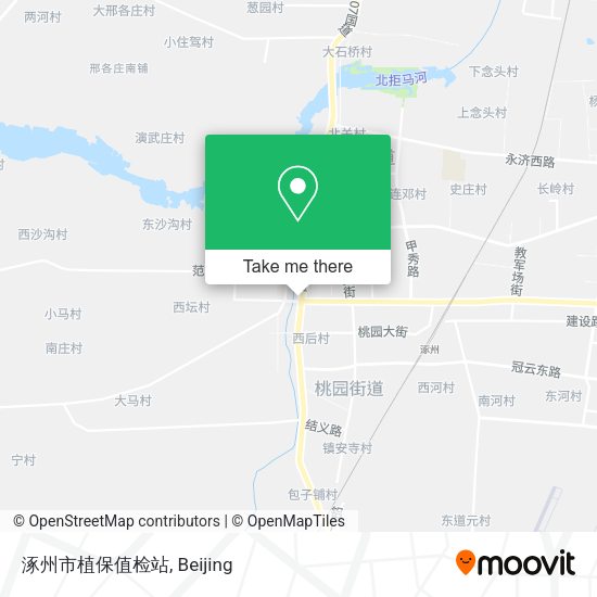 涿州市植保值检站 map