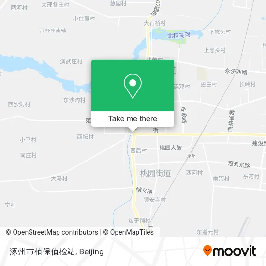涿州市植保值检站 map