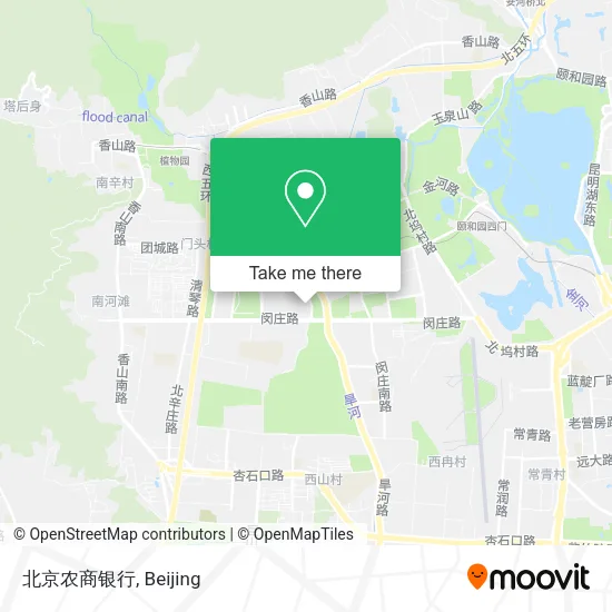 北京农商银行 map