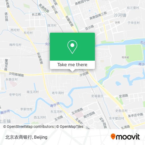北京农商银行 map