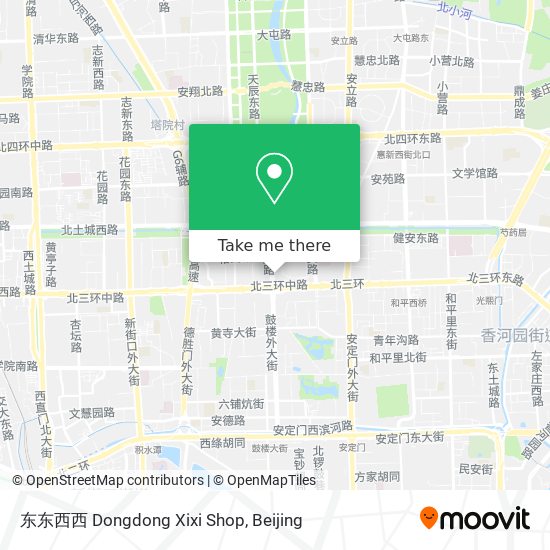 东东西西 Dongdong Xixi Shop map
