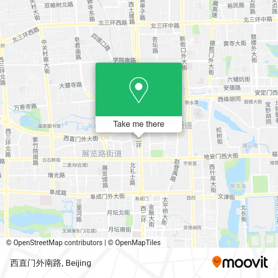 西直门外南路 map