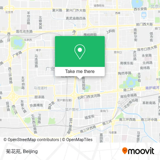 菊花苑 map