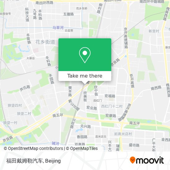 福田戴姆勒汽车 map