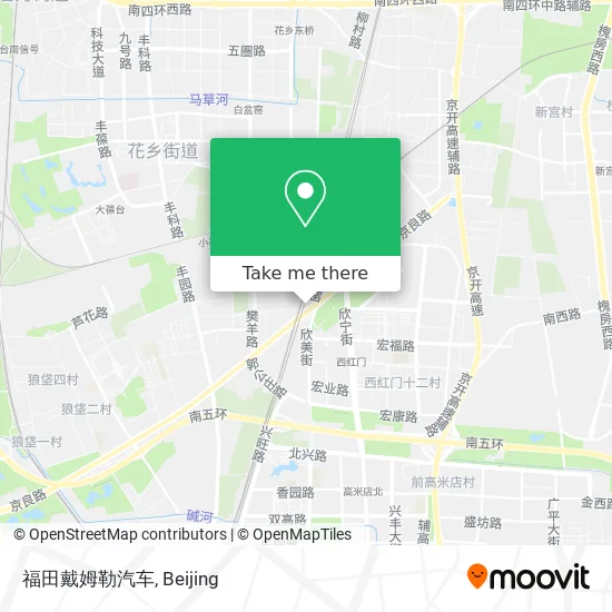 福田戴姆勒汽车 map