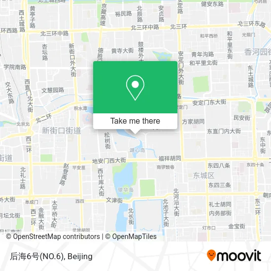 后海6号(NO.6) map
