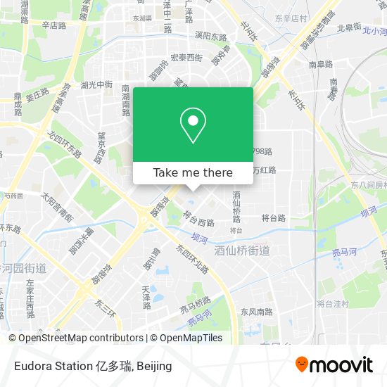 Eudora Station 亿多瑞 map