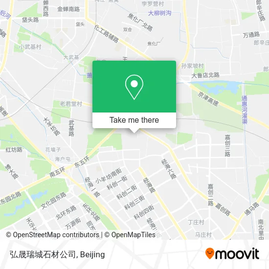 弘晟瑞城石材公司 map