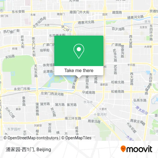 潘家园-西1门 map