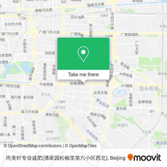 尚美轩专业减肥(潘家园松榆里第六小区西北) map