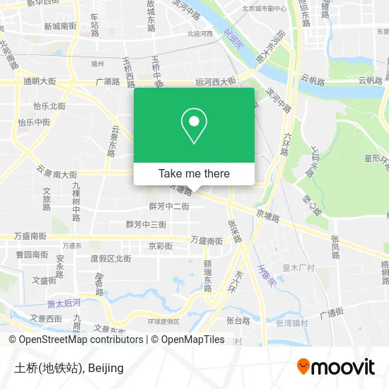 土桥(地铁站) map