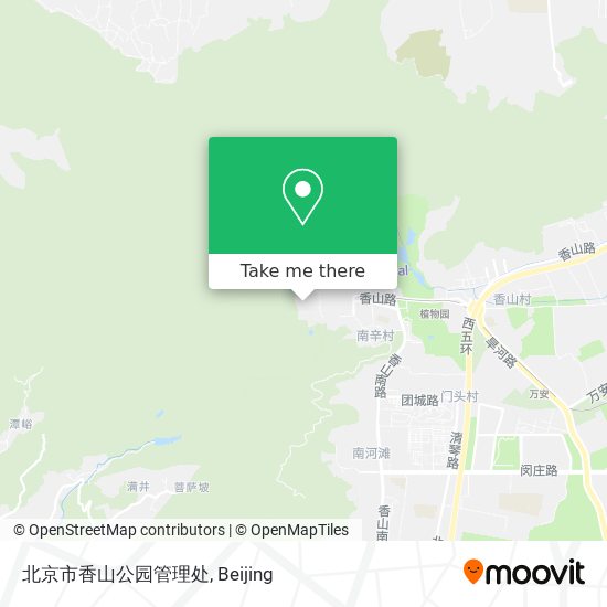 北京市香山公园管理处 map