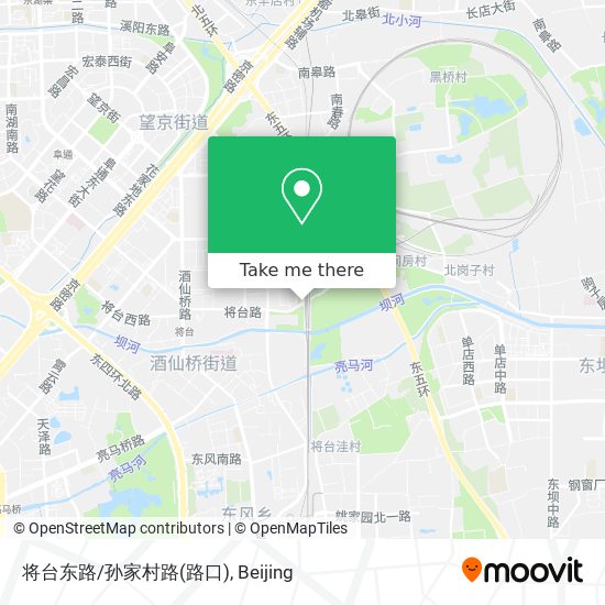 将台东路/孙家村路(路口) map