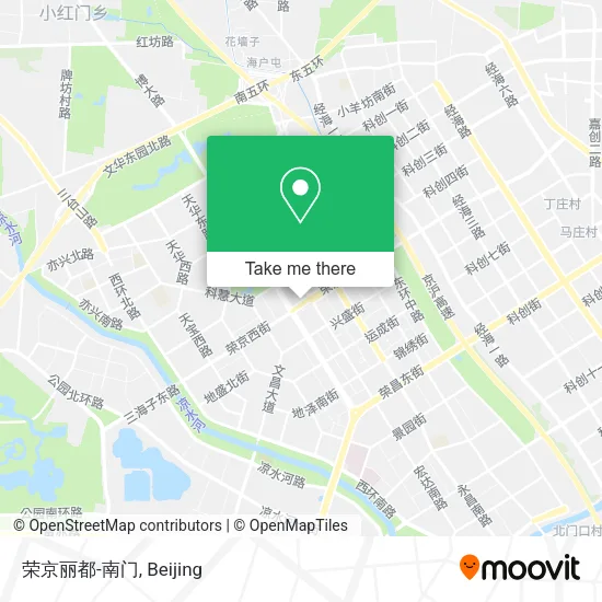 荣京丽都-南门 map
