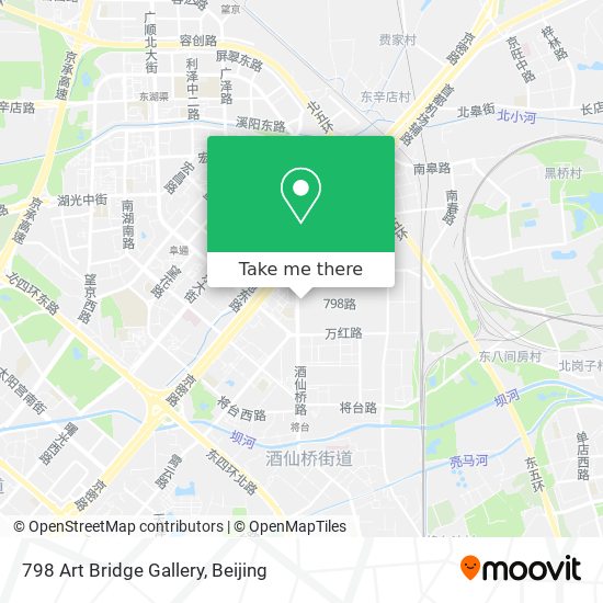 798 Art Bridge Gallery map