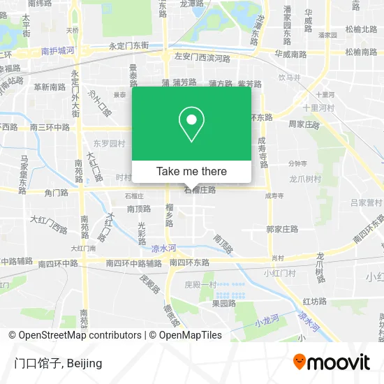 门口馆子 map