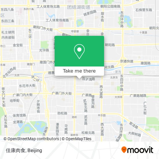 佳康肉食 map