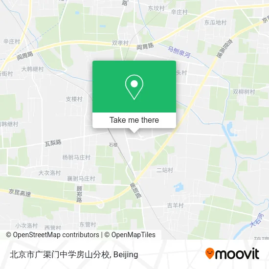 北京市广渠门中学房山分校 map