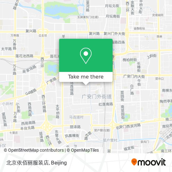 北京依佰丽服装店 map