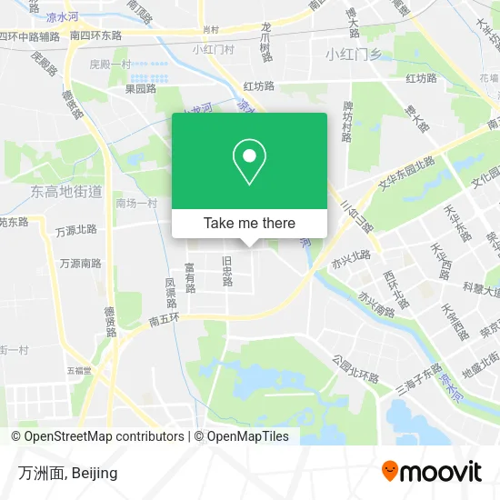 万洲面 map
