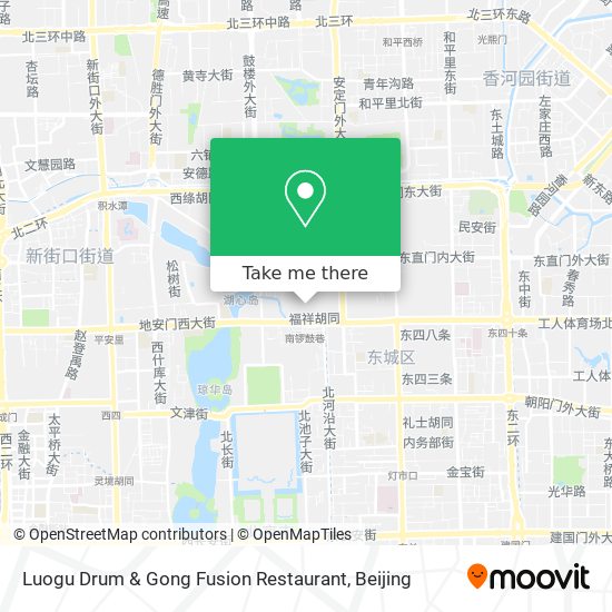Luogu Drum & Gong Fusion Restaurant map