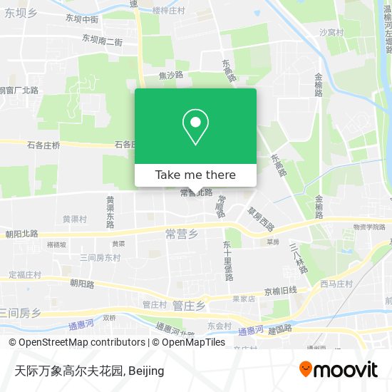 天际万象高尔夫花园 map