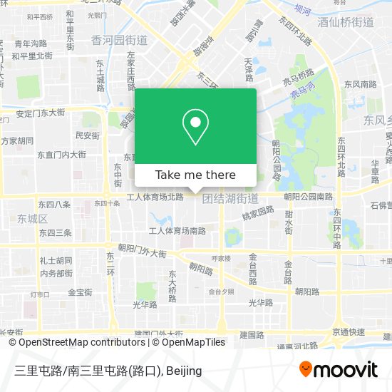 三里屯路/南三里屯路(路口) map