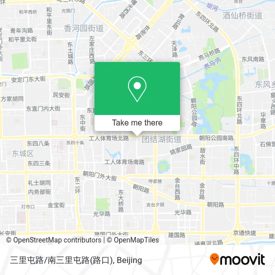 三里屯路/南三里屯路(路口) map