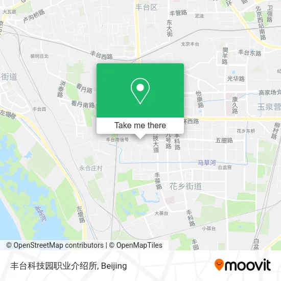 丰台科技园职业介绍所 map