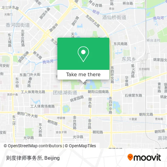 则度律师事务所 map