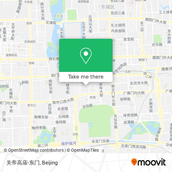 关帝高庙-东门 map