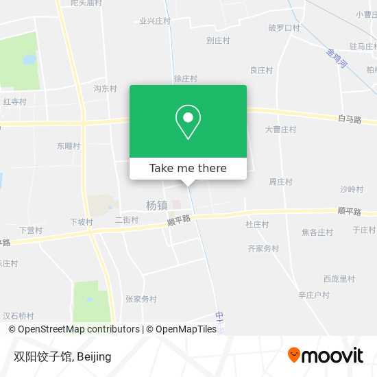 双阳饺子馆 map