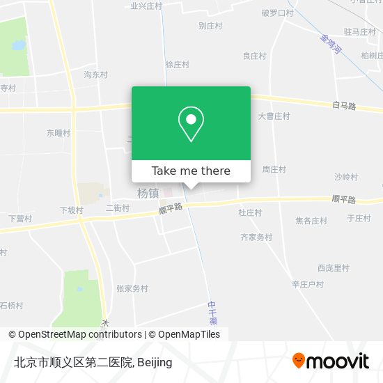 北京市顺义区第二医院 map