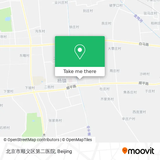 北京市顺义区第二医院 map