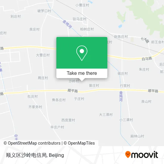 顺义区沙岭电信局 map
