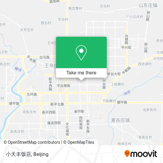 小天丰饭店 map
