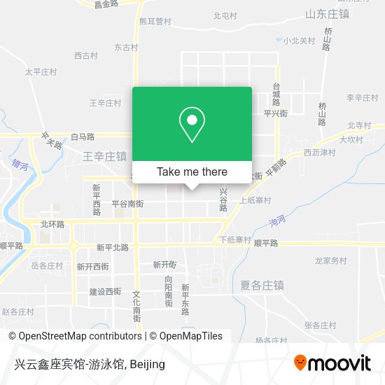 兴云鑫座宾馆-游泳馆 map
