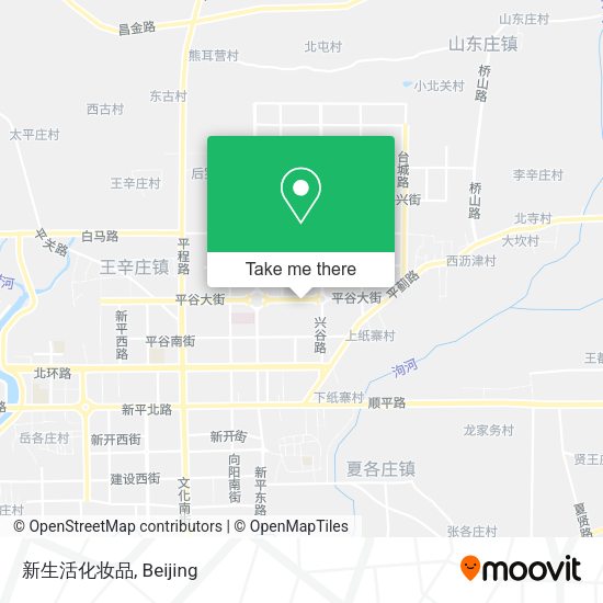 新生活化妆品 map