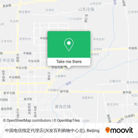 中国电信指定代理店(兴发百利购物中心北) map
