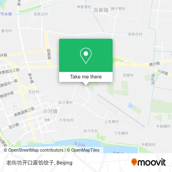 老街坊开口露馅饺子 map