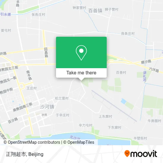 正翔超市 map