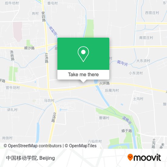 中国移动学院 map