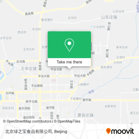 北京绿之宝食品有限公司 map