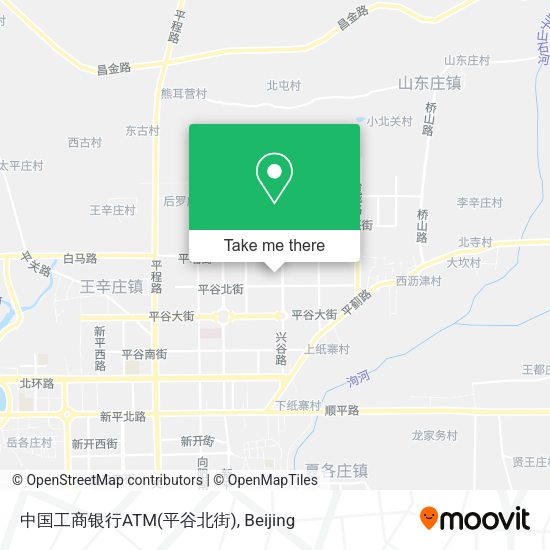 中国工商银行ATM(平谷北街) map