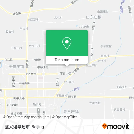 盛兴建华超市 map