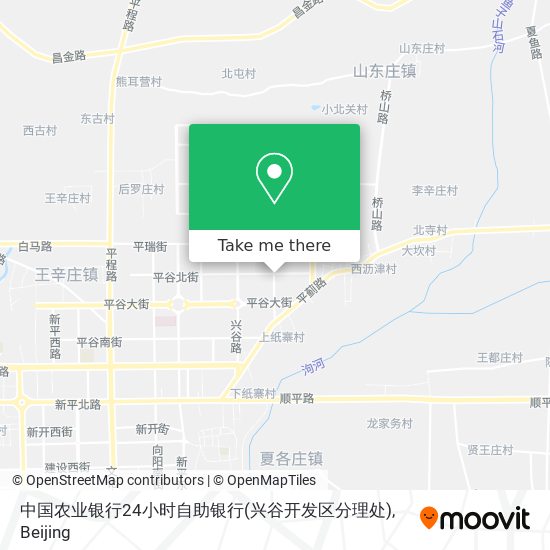 中国农业银行24小时自助银行(兴谷开发区分理处) map