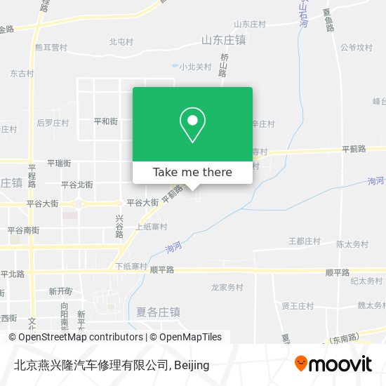 北京燕兴隆汽车修理有限公司 map