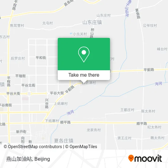 燕山加油站 map