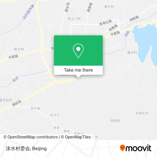 洙水村委会 map